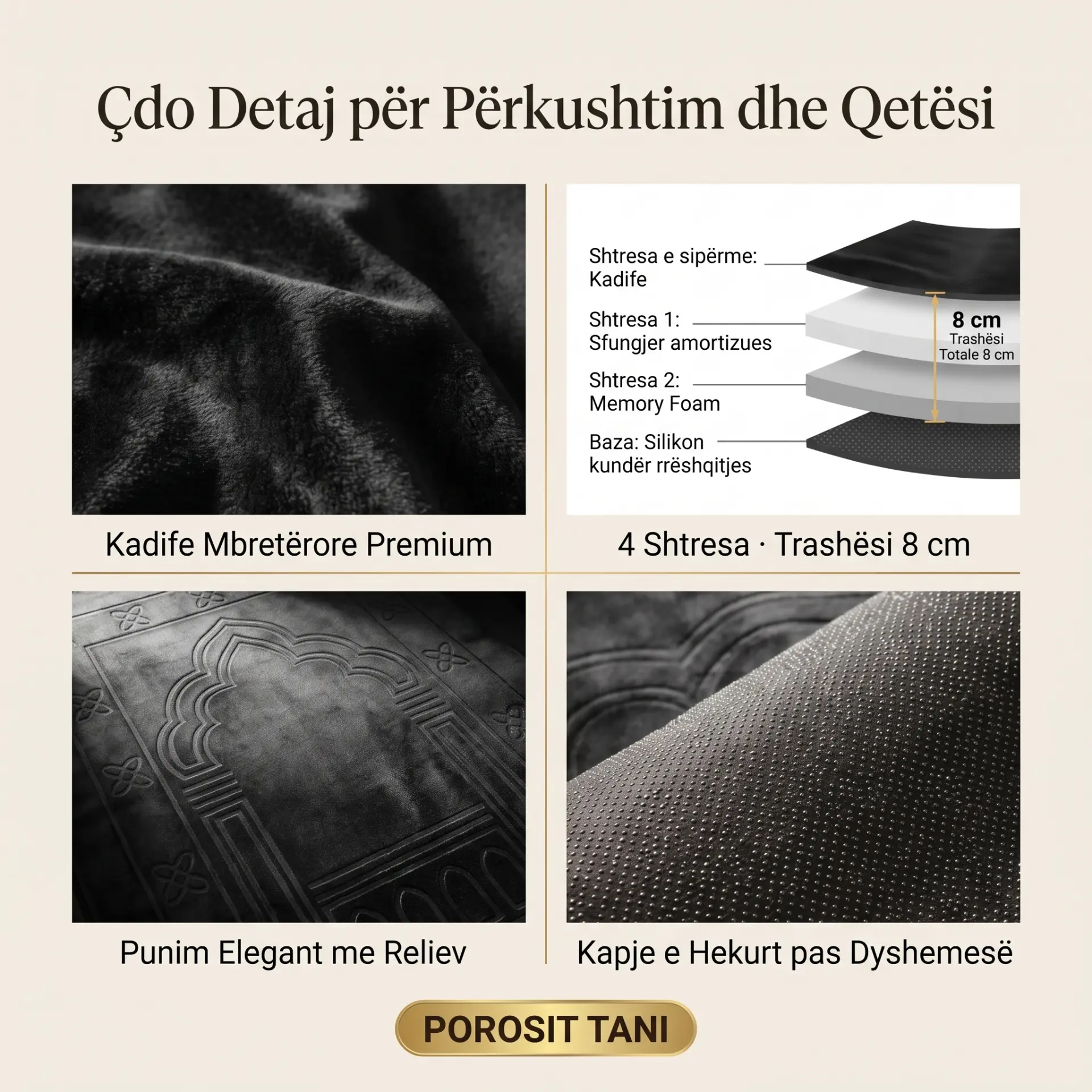 Materialet e përdorura në sexhaden SajdahNur